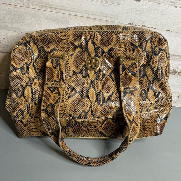 Tory Burch Python Snake Skin Bag - Sample - Picture 7 of 8